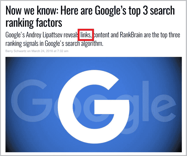 Read more about the article Why do Google Ranks depend on Backlinks?